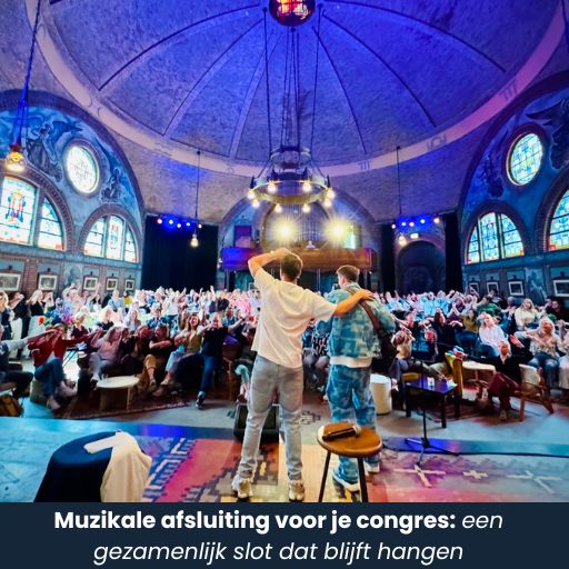 Muzikale afsluiting voor je congres